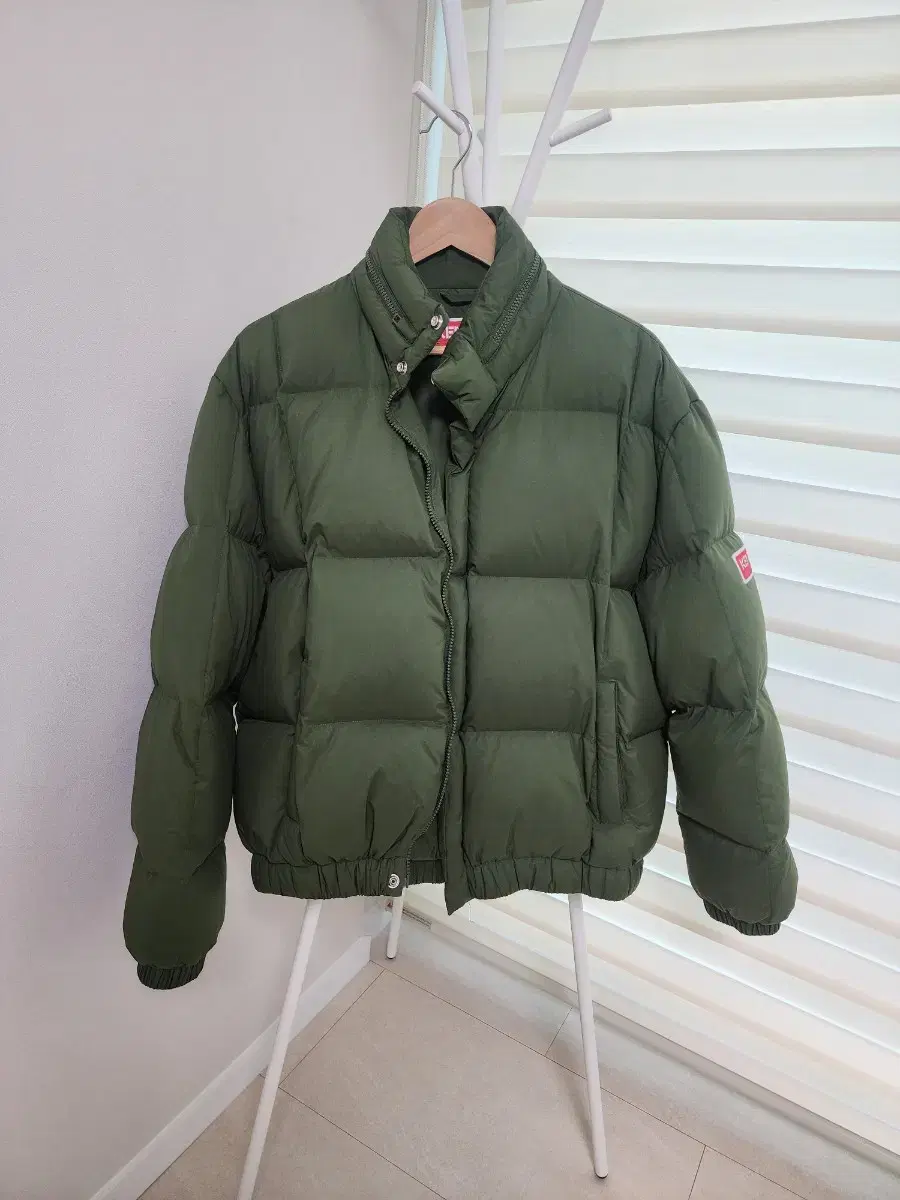 Kenzo Boxy Padded Jacket Dark Khaki S